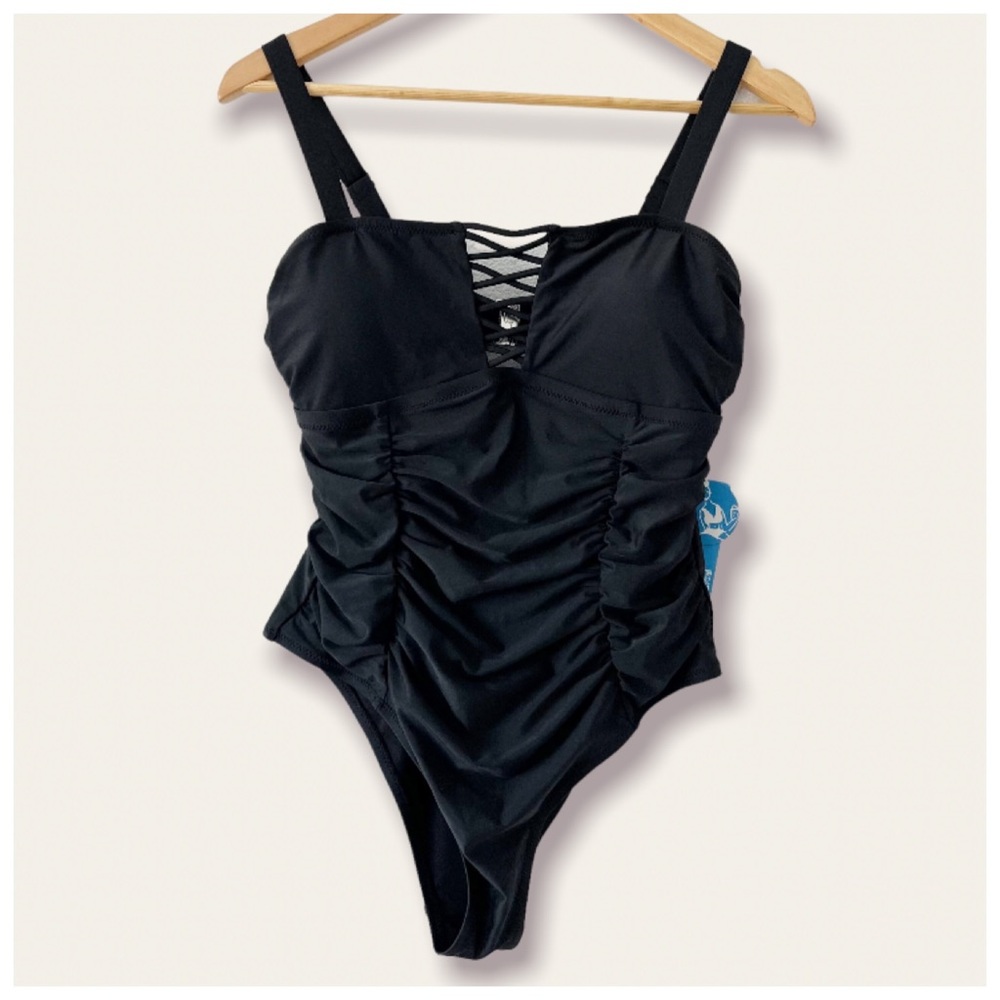 Cupshe Black One Piece Swimsuit